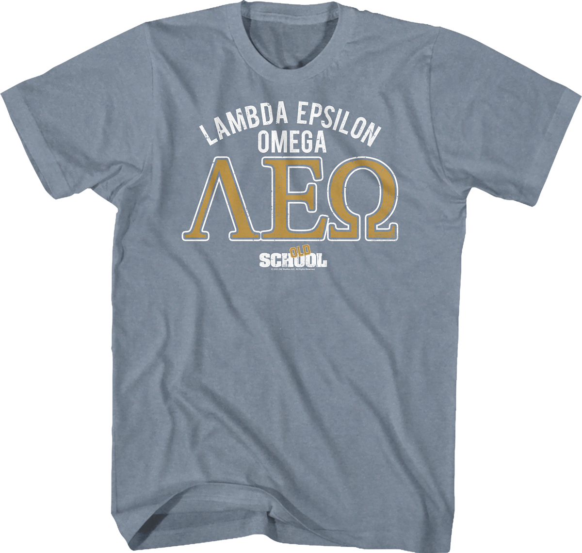 Lambda Epsilon Omega Logo Old School T-Shirt product image 1