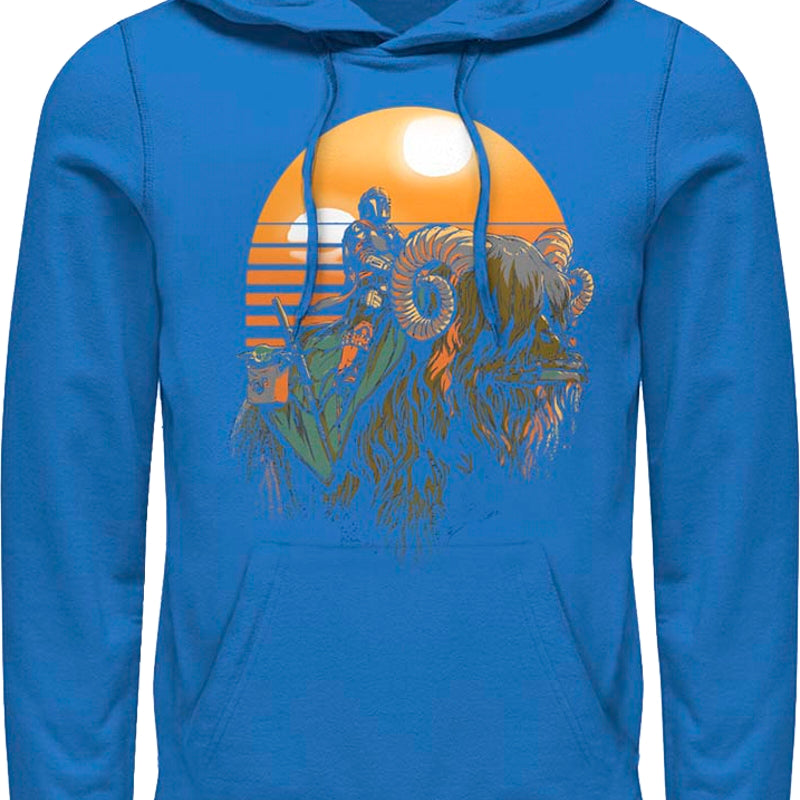 Mandalorian Bantha Riders Star Wars Hoodie product image 1