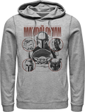 Mandalorian Characters Collage Star Wars Hoodie product image 1