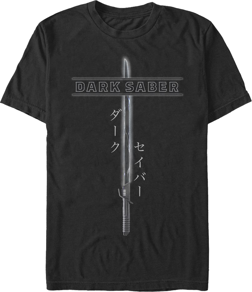 Mandalorian Darksaber Star Wars T-Shirt product image 1