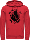 Mandalorian Where I Go He Goes Star Wars Hoodie product image 1