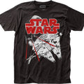 Millennium Falcon Chase Star Wars T-Shirt product image 1