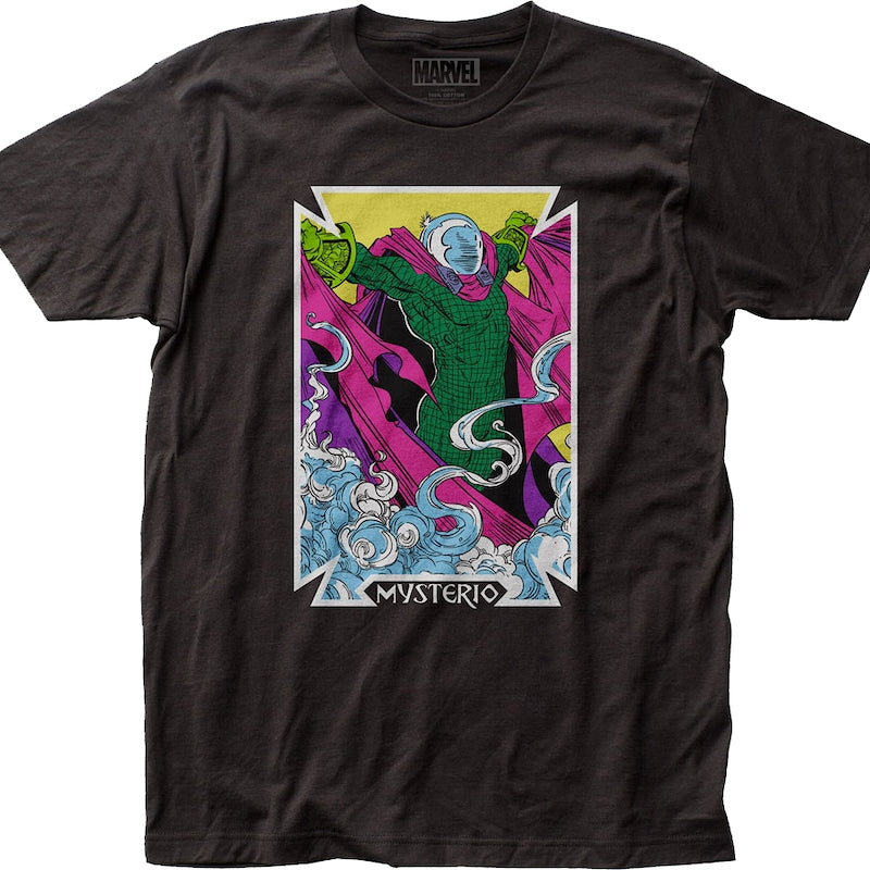 Mysterio Card Marvel Comics T-Shirt product image 1