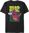 Neon Deadpool Marvel Comics T-Shirt product image 1