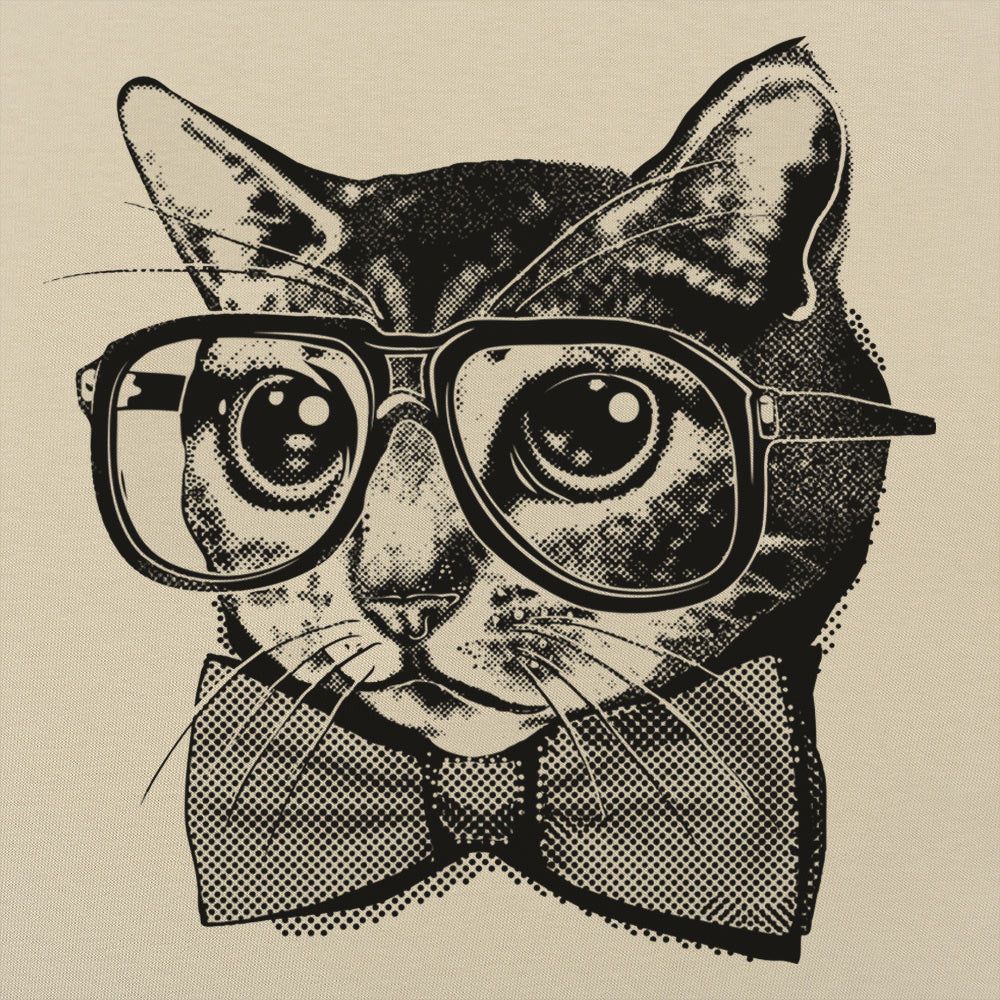 Nerd Cat Graphic product image 1