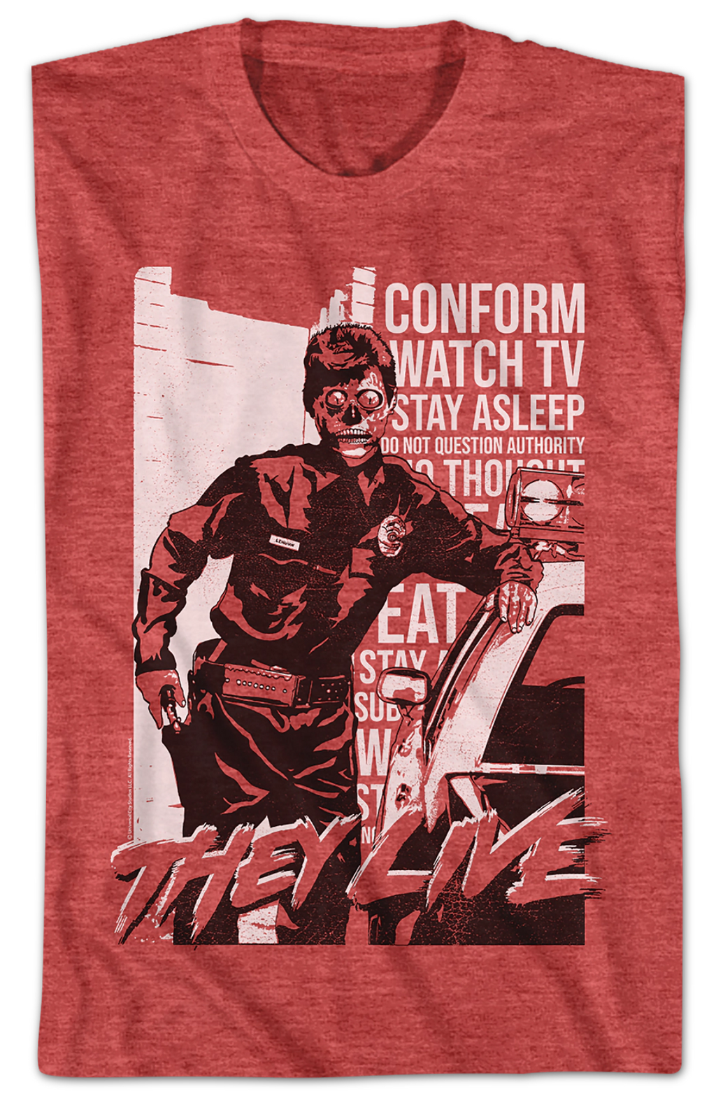 Police Propaganda They Live T-Shirt product image 2