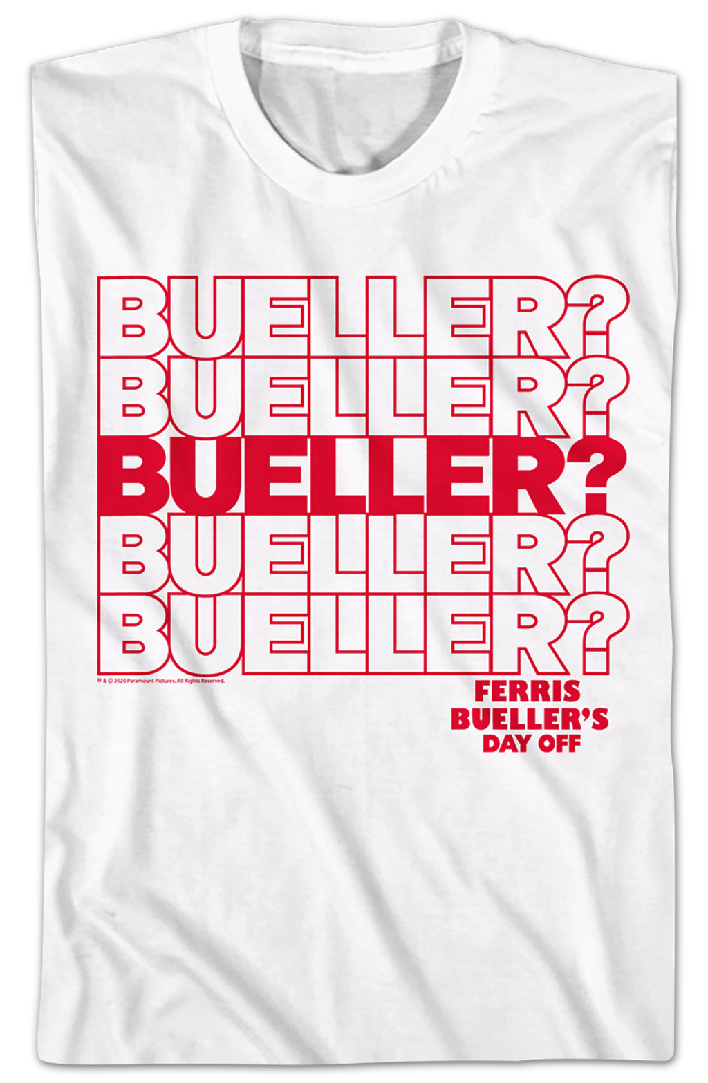 Repeating Name Ferris Bueller's Day Off T-Shirt product image 2