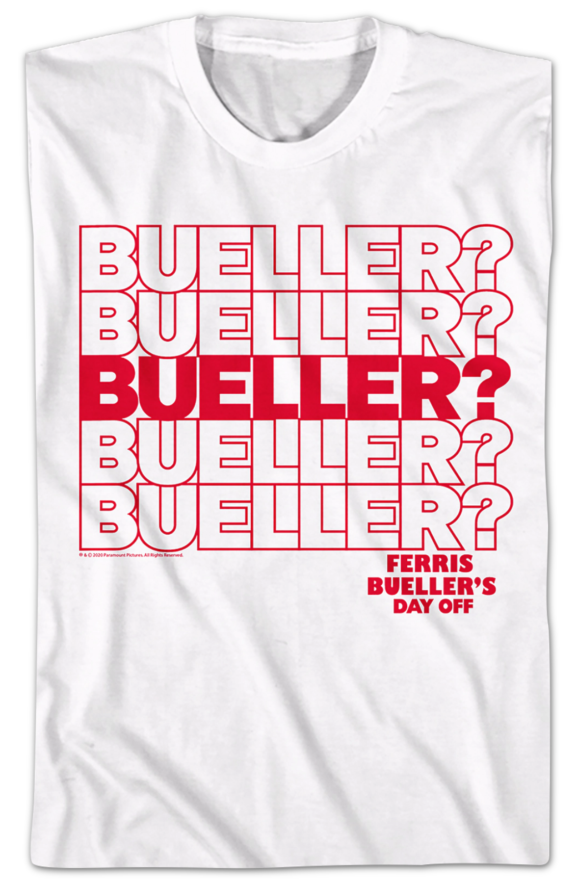 Repeating Name Ferris Bueller's Day Off T-Shirt product image 2