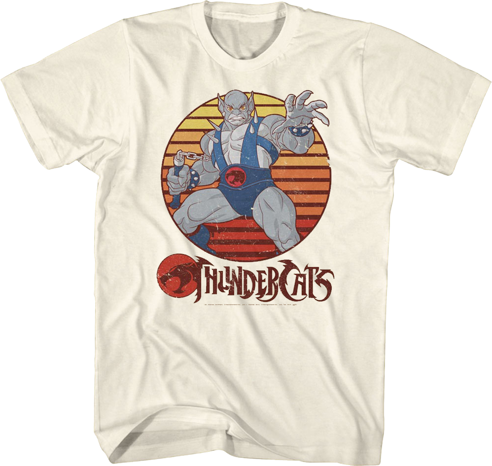 Retro Panthro ThunderCats T-Shirt product image 1