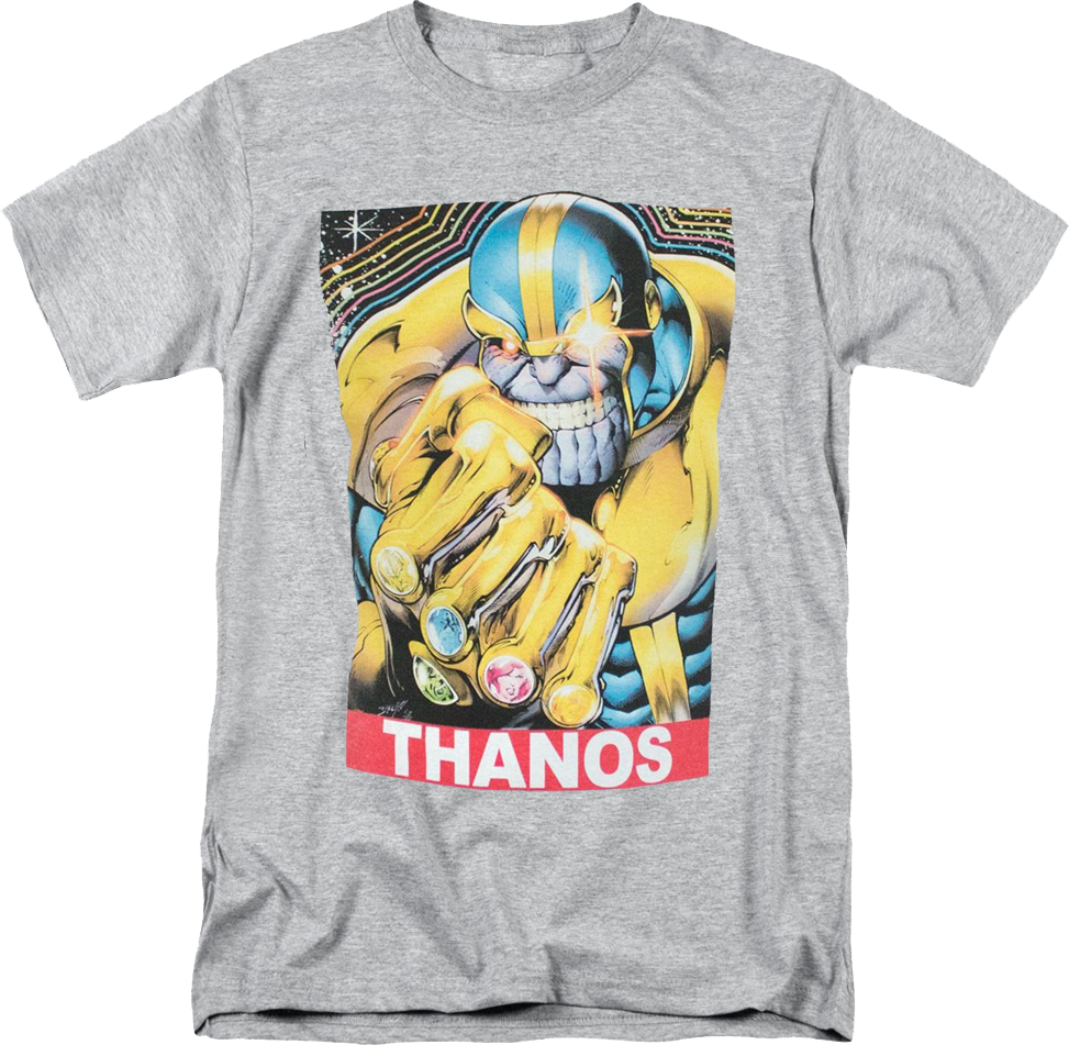 Retro Thanos Marvel Comics T-Shirt product image 1