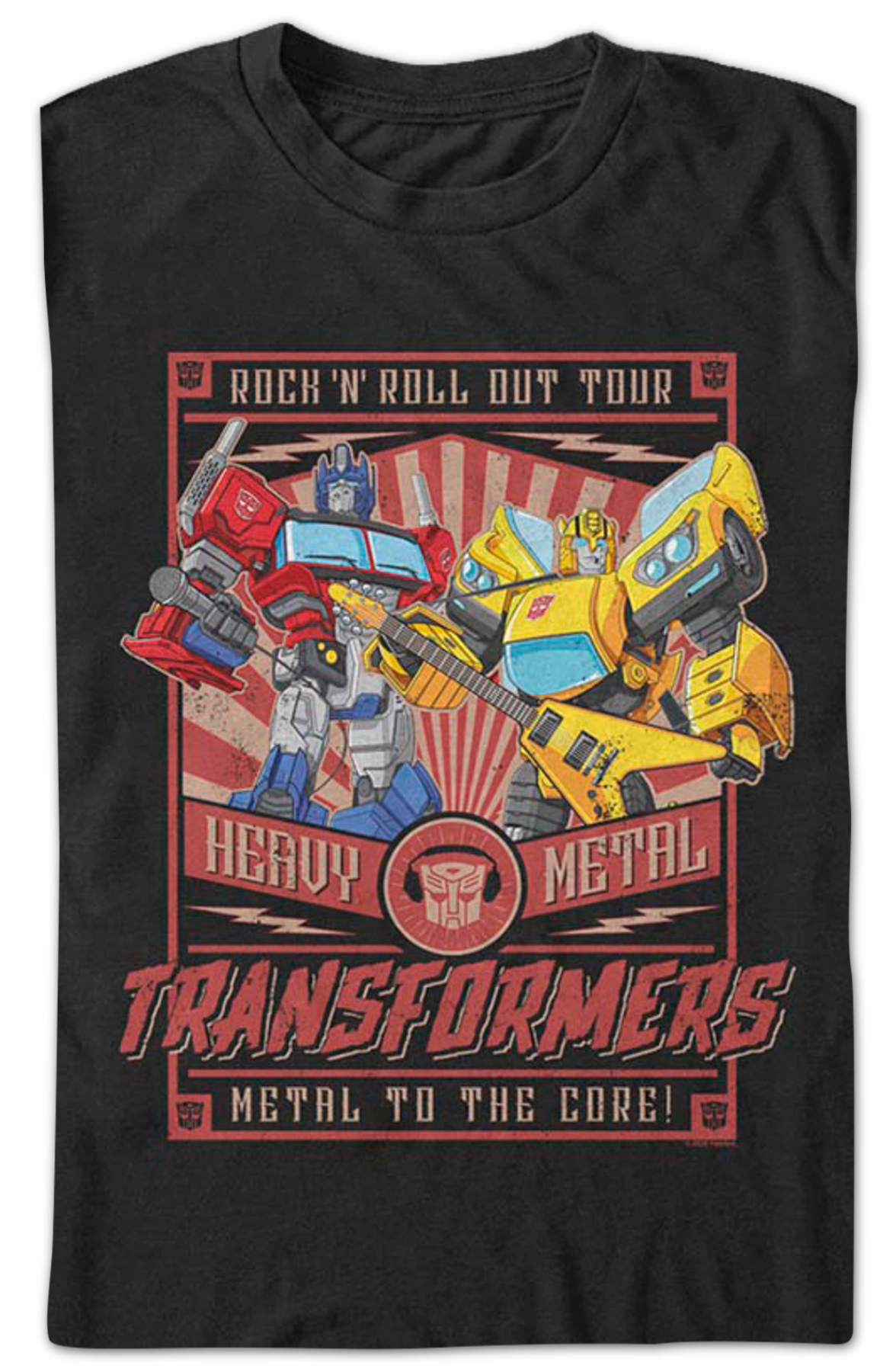 Rock 'N' Roll Out Tour Transformers T-Shirt product image 2