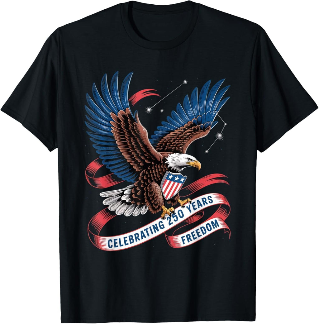 USA Pride 250 Years Freedom American Flag Patriotic 250th product image 1