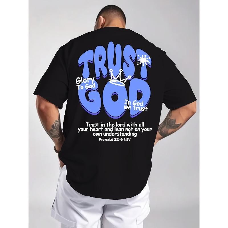 Summer Trust God Christian Graphic T-Shirt Bible Verse product image 1