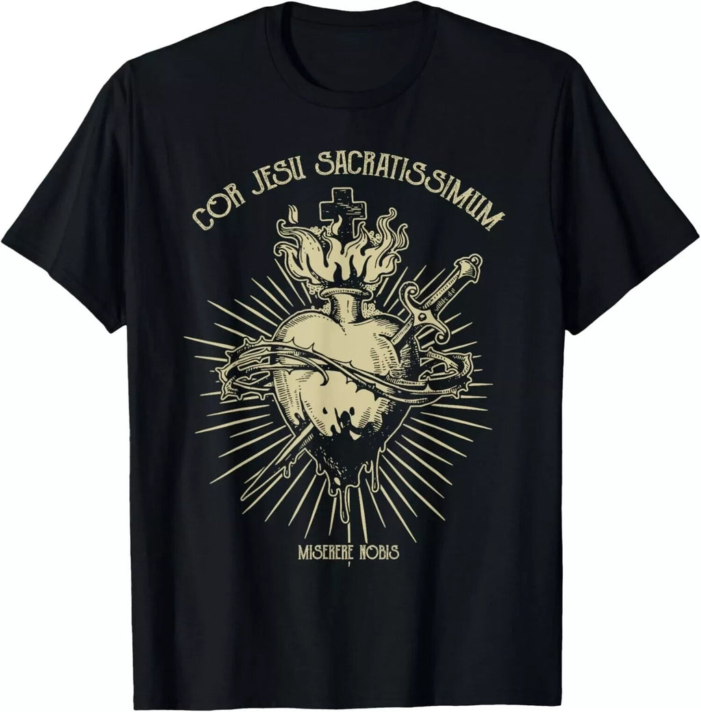 Men's Retro Religious Symbol Graphic Tee product image 1