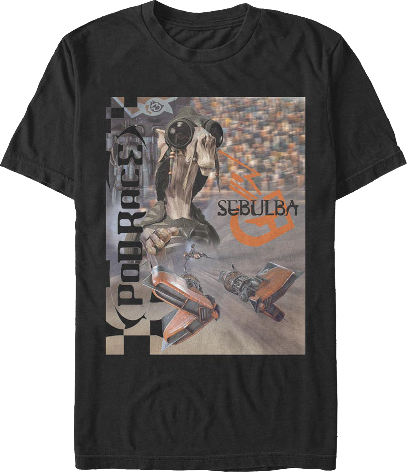 Sebulba Pod Race Star Wars T-Shirt product image 1