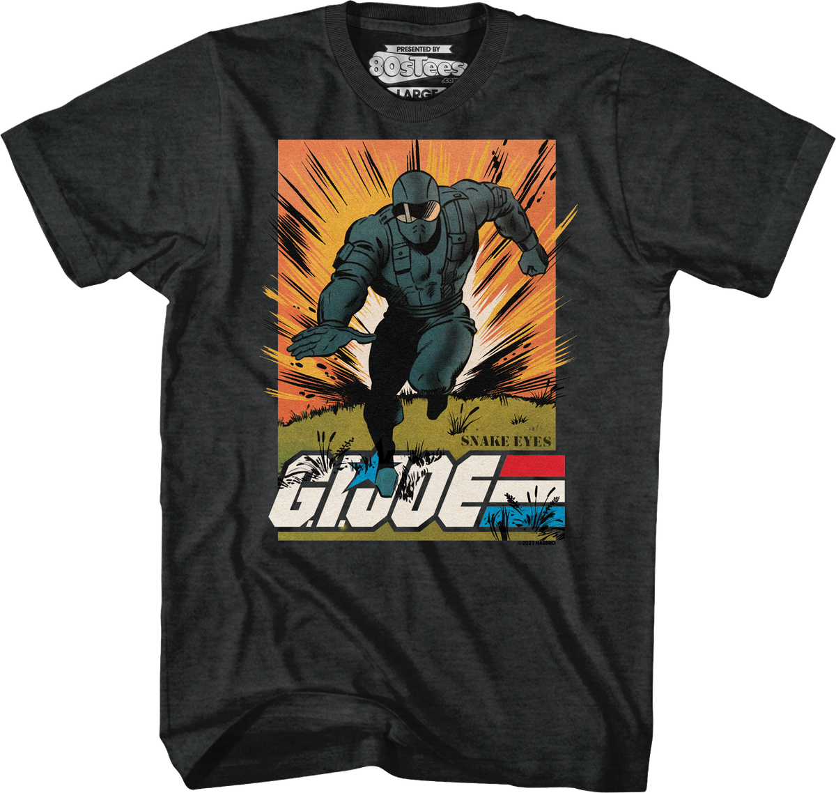 Snake Eyes Escape GI Joe T-Shirt product image 1