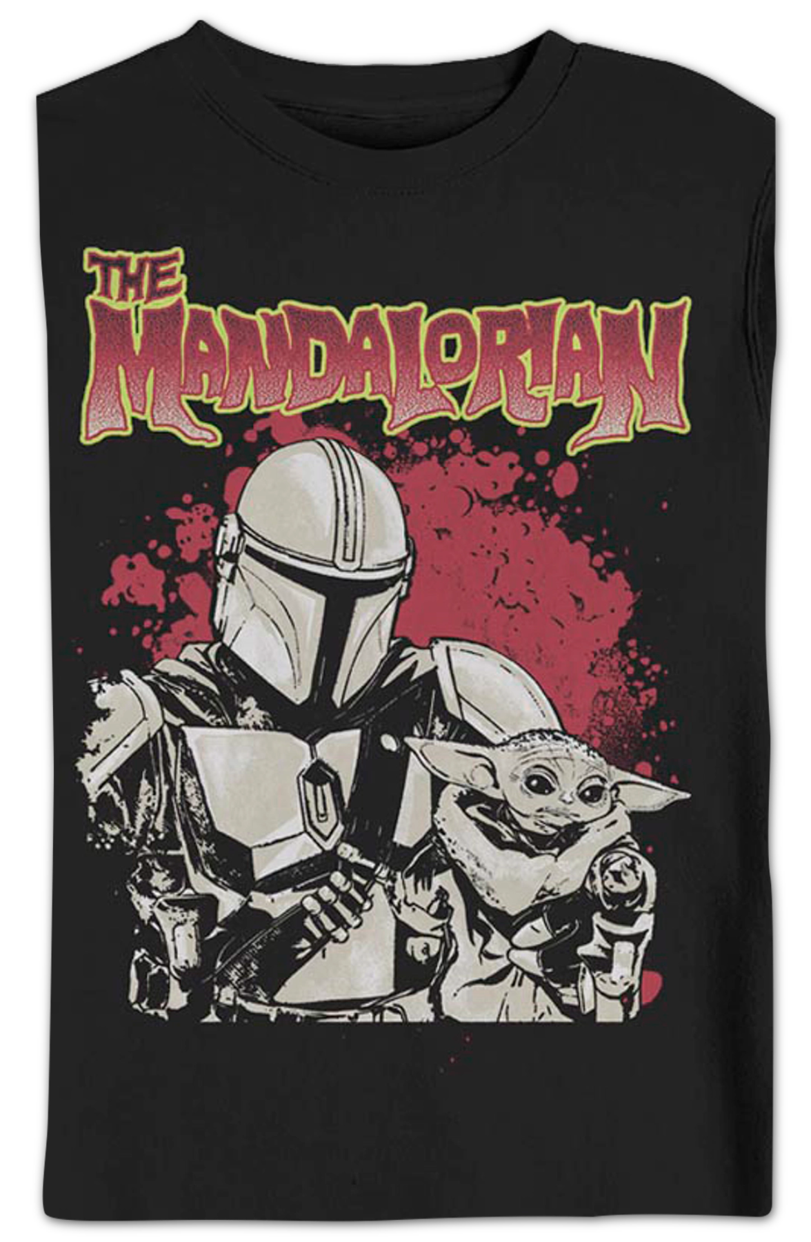 The Mandalorian Bounty Hunter And Child Star Wars Sweatshirt product image 2