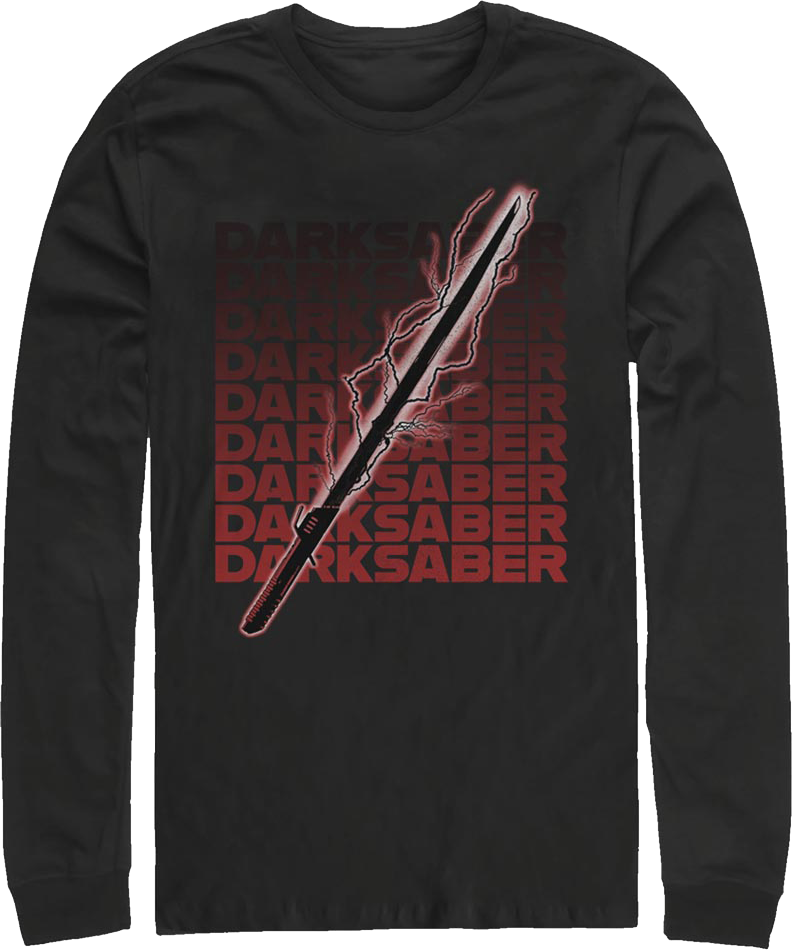 The Mandalorian Electrical Darksaber Star Wars Long Sleeve product image 1