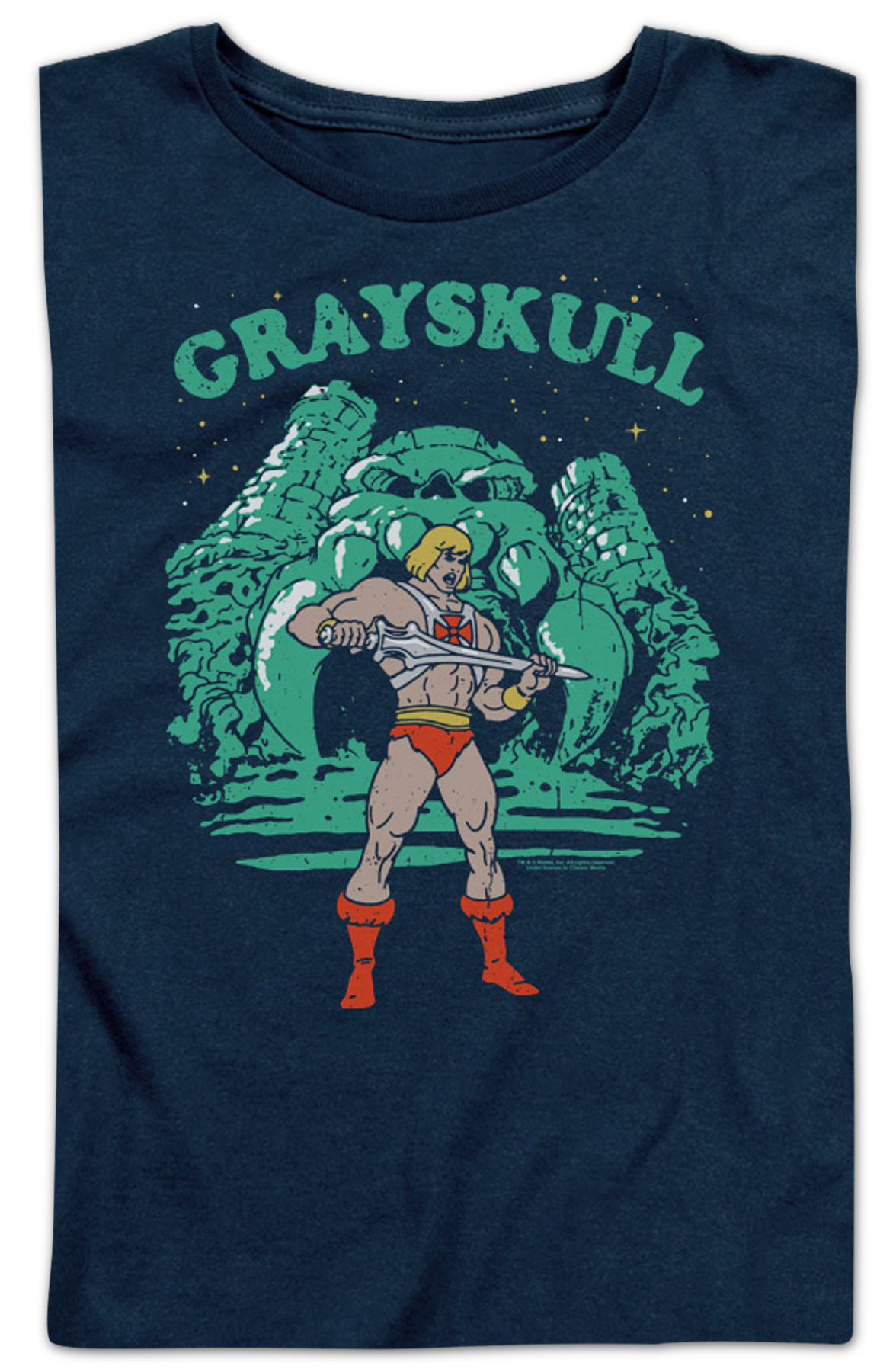 Womens Grayskull Masters of the Universe Shirt product image 2