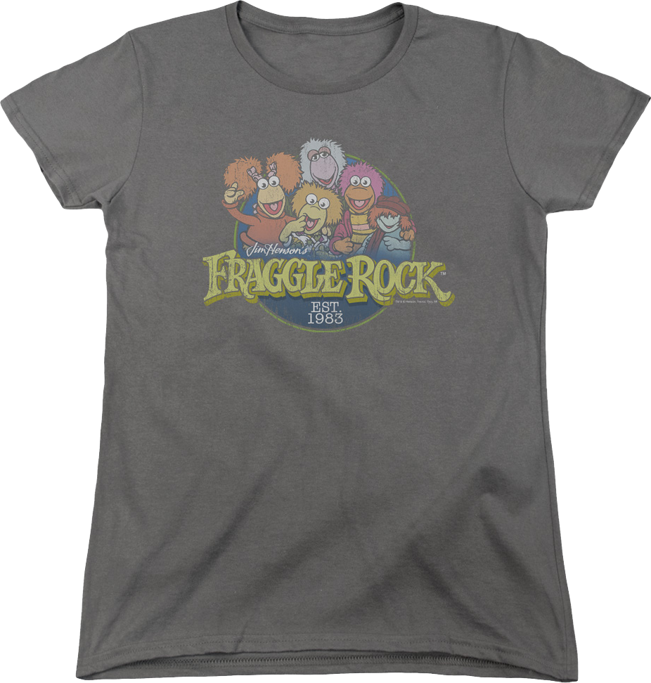 Womens Group Photo Fraggle Rock Shirt product image 1