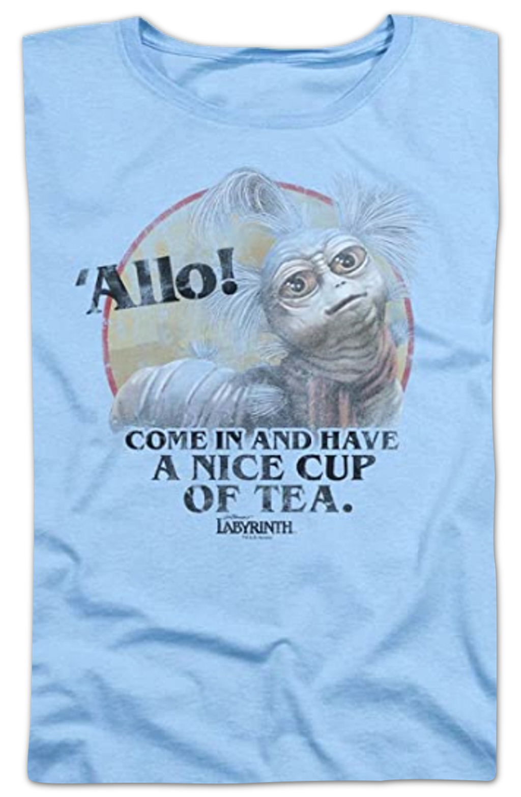 Womens Nice Cup of Tea Labyrinth Shirt