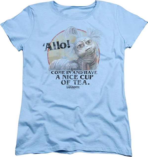 Womens Nice Cup of Tea Labyrinth Shirt