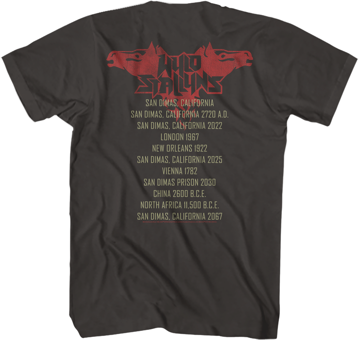 Wyld Stallyns World Tour Bill and Ted T-Shirt product image 3