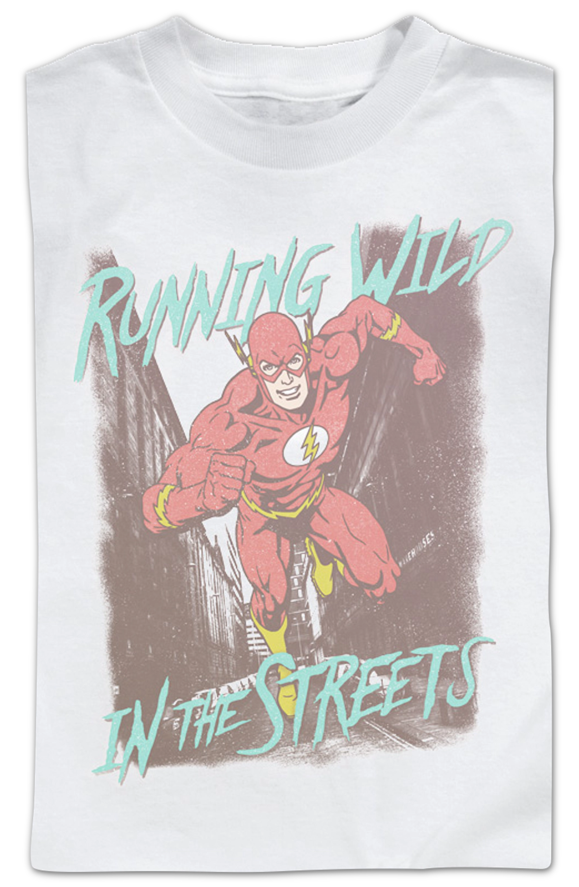 Youth The Flash Running Wild In Streets DC Comics Shirt product image 2